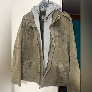 Levi's Khaki Military Field Jacket